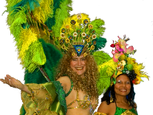 Samba-Tänzerinnen